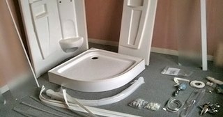 Установка душевой кабины Бор, цена от 2941 руб.